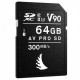 AngelBird Tarjeta 64GB AV Pro Mk 2 UHS-II SDXC
