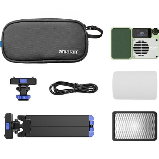 Amaran Kit Panel de luz LED bicolor Ace 25x (verde)