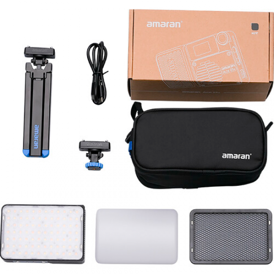 Amaran Kit Creador Panel LED Bi-Color Ace 25x RGB LED All-in-One (Charcoal)