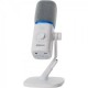 Amaran Kit de micrófono y soporte de escritorio supercardioide  (Blanco)