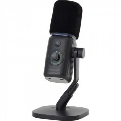 Amaran Kit de micrófono y soporte de escritorio supercardioide  (Charcoal)