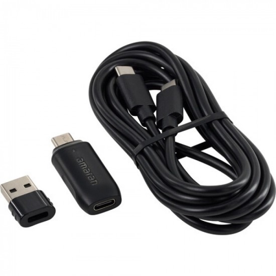 Amaran Kit de micrófono y soporte de escritorio supercardioide  (Charcoal)