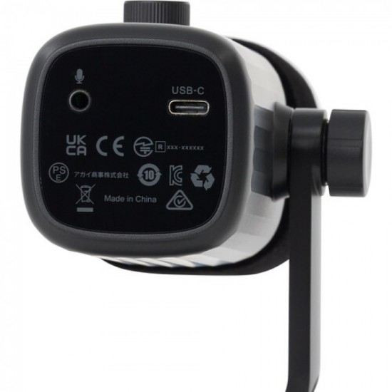 Amaran Kit de micrófono y soporte de escritorio supercardioide  (Charcoal)
