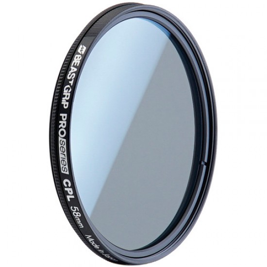 Beastgrip Pro Series Filtro circular polarizado 58mm