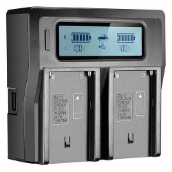 Bevik Cargador doble para Baterías Serie BP-U