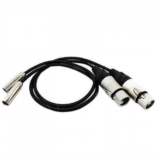 Blackmagic Design Cable Mini XLR macho a XLR hembra (par) Pocket