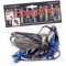 Bongo Ties Azure Grip para Organizar Cables Pack de 10 (azul)