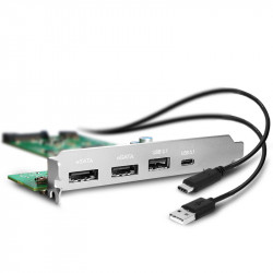 CalDigit FASTA-6GU3-Plus Tarjeta PCIe 4 eSATA 6G + USB 3.1 A +B 