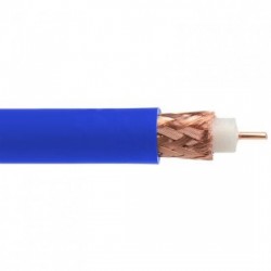 Canare L-5CFW Digital Video Cable Coaxial Flexible 300mts Azul
