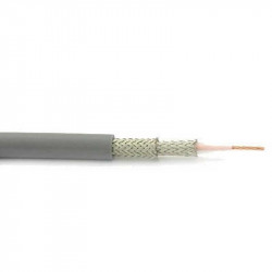 Canare L-3D2W 50 ohm BNC Cable Coaxial en color gris 200 metros