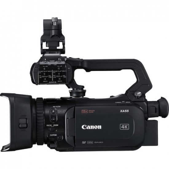 Canon Videocámara  XA55 UHD 4K30 con enfoque automático de doble píxel