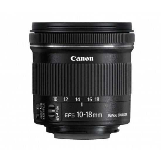 Canon EF-S 10-18mm f/4.5-5.6 IS STM (stepper motor) 
