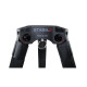 Cartoni Kit Video Focus 12 3-st StabilO CF System de cabezal y trípode de Fibra de Carbono de 100mm