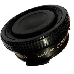 Century Precision Optics LA-NS50 Adaptador de lentes Nikon a bayoneta Sony CCD de 1/2"  