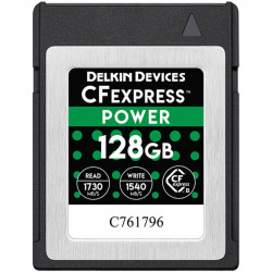 Delkin Devices DCFX1-128 Tarjeta CFexpress 128GB 1730MB Lectura / 1540MB escritura