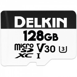 Delkin Devices microSDXC Hyperspeed UHS-I 128GB 4K V30