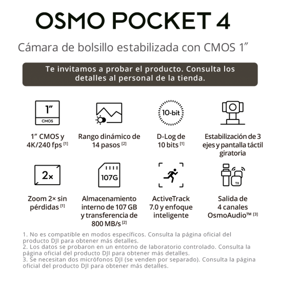DJI Osmo Pocket 4 Standard kit