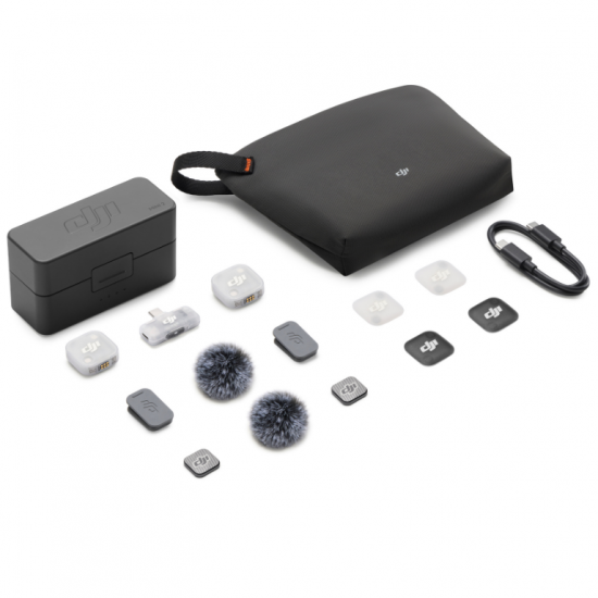 DJI MiC Mini2  Kit de 2 mic para smartphones USB-C