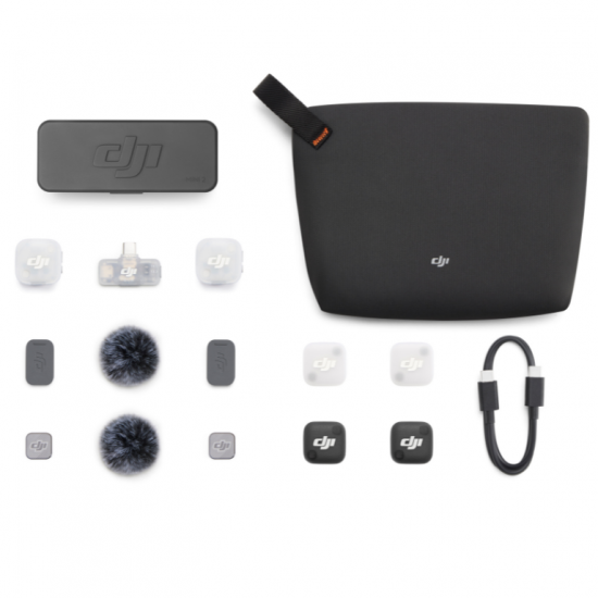 DJI MiC Mini2  Kit de 2 mic para smartphones USB-C
