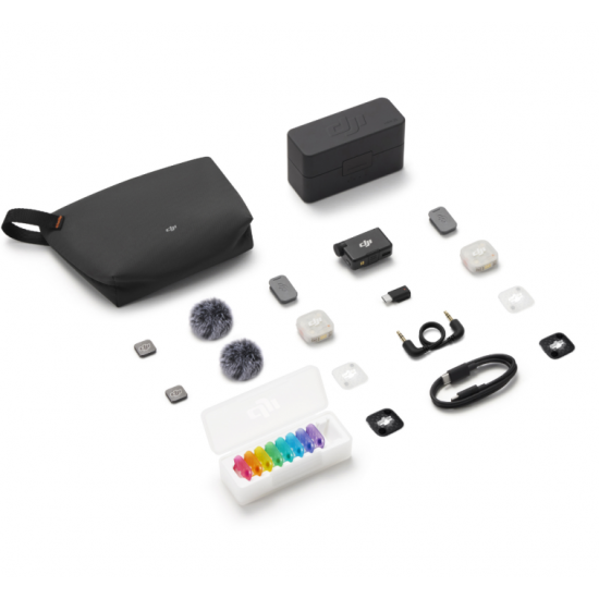 DJI MiC Mini 2S Kit de 2 mic para cámaras y smartphones
