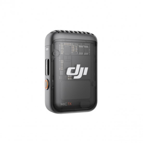 DJI MiC2 Transmisor/grabador con mic incorporado (2,4 GHz, negro)