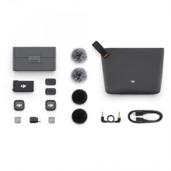 DJI MiC3 Kit de 2 personas para cámara y smartphones