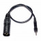DJ Cable 3.5mm a XLR macho para Evolution Wireless 