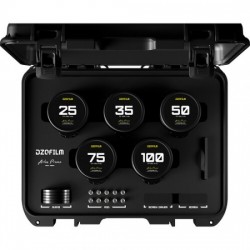 DZOFilm Arles Kit de 5 lentes FF/VV Prime Cine (ARRI PL)