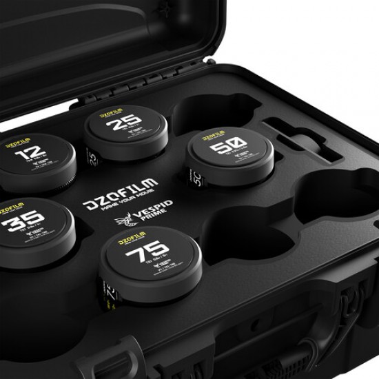 DZOFilm VESPID Prime Kit de 5 lentes V2 (monturas PL y EF)