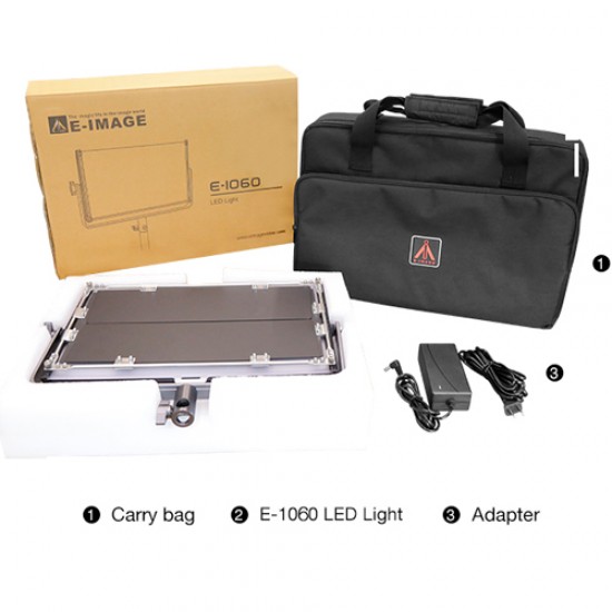 E-IMAGE Panel de Luz LED E-1060 bicolor 3200k-5600k