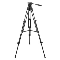 E-Image EA610R Trípode compacto con cabezal fluido cap. 3kg