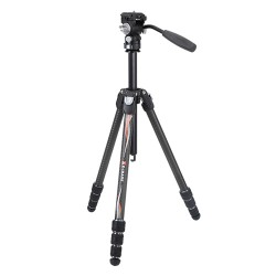 E-Image TC204 Trípode compacto profesional con cabezal fluido cap. 5kg