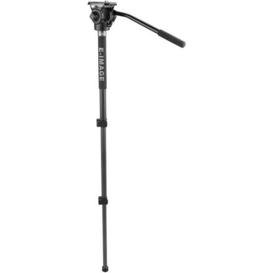 E-Image TC604 Trípode carbón con cabezal fluido cap. 3kg