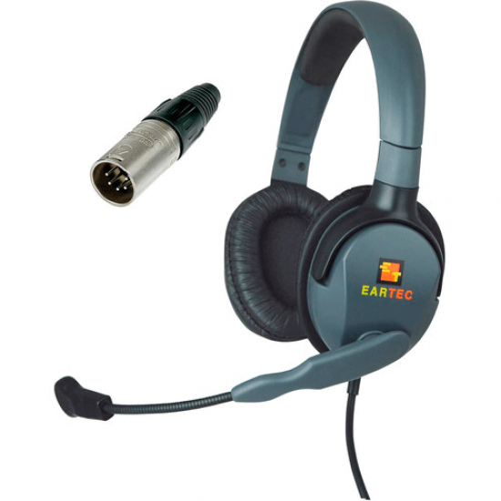 Eartec Auriculares Max 4G doble con conector XLR 5P