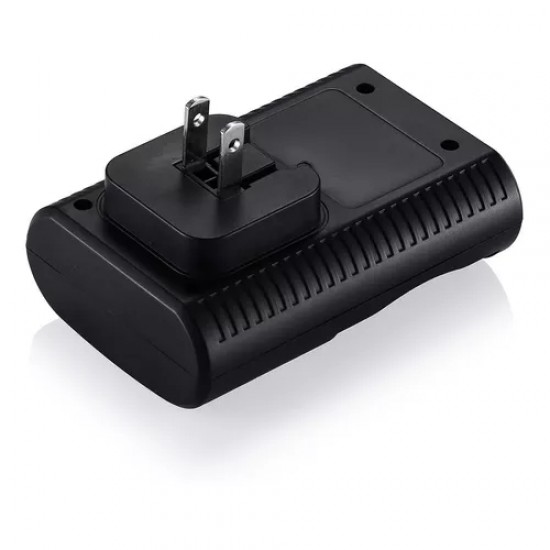 EBL Cargador inteligente para baterías recargables AA, AAA, 9V, Ni-MH Ni-CD 