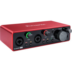 Focusrite Scarlett 2i2 2x2 USB Audio Interface (3ra generación)