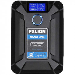 FXlion Nano ONE Batería Lithium V-Mount Ultra Compacta 50W/h 14.8V