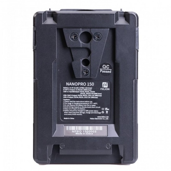 FXlion Nano Pro Bateria V-Mount 150W