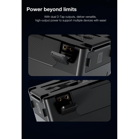 FXlion Nano Pro Bateria V-Mount Compacta 98W