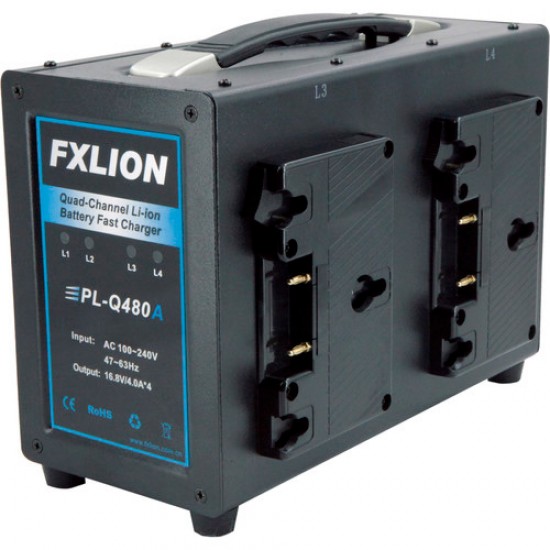 Fxlion PL-Q480A Cargador Gold-Mount Fast Battery Charger