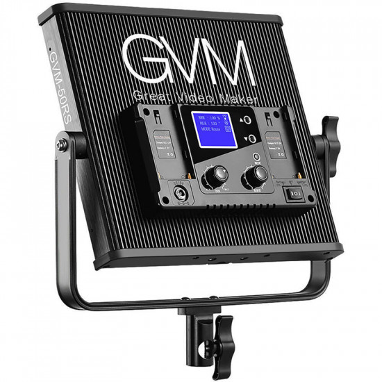 GVM 50RS2L Kit de 2 LED Soft Light Bi-Color & RGB