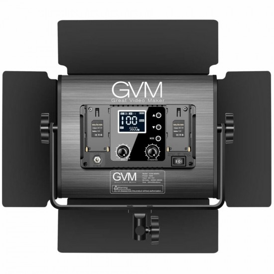 GVM GVM-880RS Kit de 2 LED RGB Compacta + Bi-Color 60W