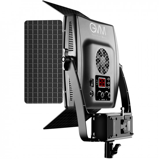 GVM LT-100S2L  Kit  de 2 Panel de Estudio Led 100Watts 3200-5600K CRI / TLCI: 97+ 