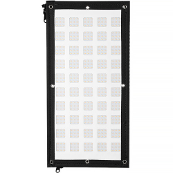 GVM Panel de luz LED bicolor ZipTile Z150B de 1 x 2