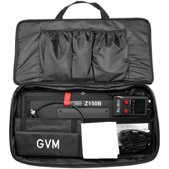 GVM Panel de luz LED bicolor ZipTile Z150B de 1 x 2