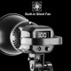 GVM P80S-II Kit de 2 LEDs Compactos 5600K con alto CRI de 97