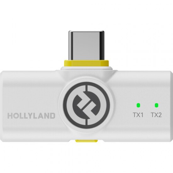 Hollyland Lark M2 USB-C Sistema de 2 Micrófonos inalámbricos