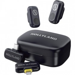 Hollyland Lark A1 Combo Kit 2 Micrófonos inalámbricos