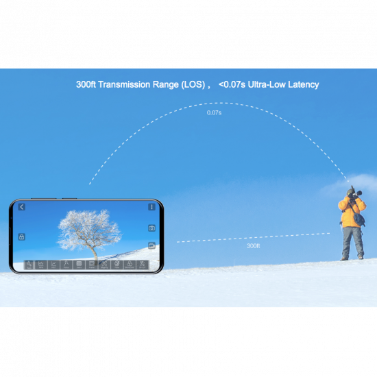 Hollyland Mars X Transmisor de Video HD a Smartphones o tablets