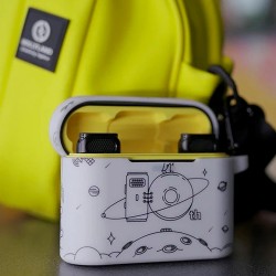 Hollyland Protector de silicona para estuche de carga Lark M1/C1 (blanco)